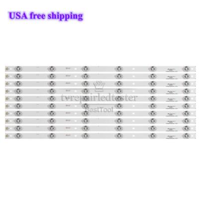 New LED strips For Hisense 55H7B 55H7B2 55H7C SVH550AF2_6LED_REV02 HD550DU-B51
