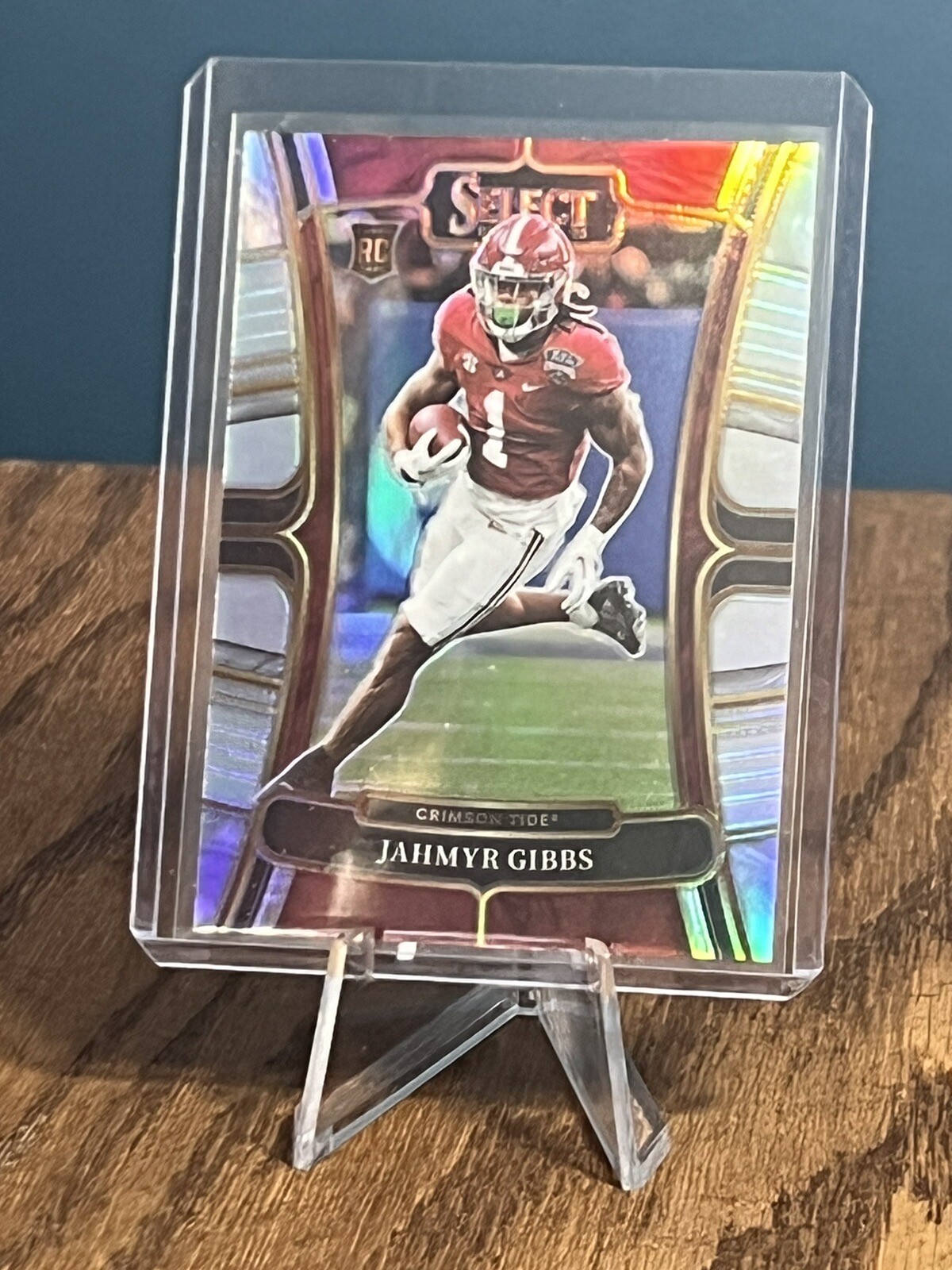 2023 Jahmyr Gibbs RC's Select Draft Picks Silver No. 10 Detroit Lions