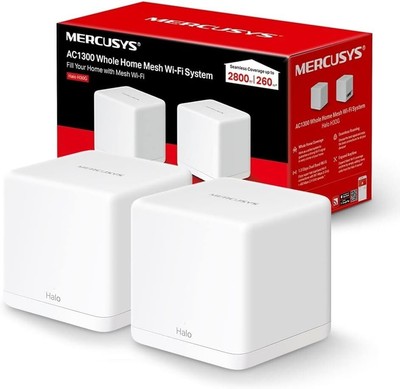 Mercusys Halo H30G AC1300 1000 mbps Dual-Band Whole Home Mesh Wi-Fi System 2ER
