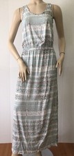 KAREN KANE Abstract Print Pullover Beach/Summer Maxi Dress (Size S)