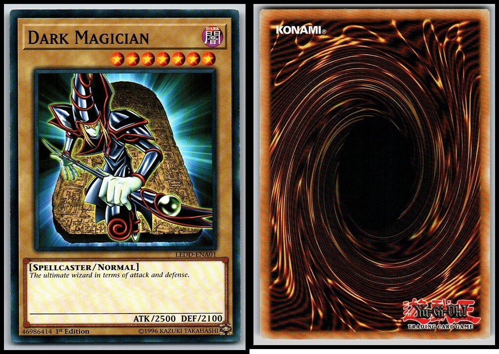 Dark Magician LEDD-ENA01 1st Edition YuGiOh Ultra Rare Card