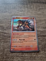 Entei 030/197 Obsidian Flames Holo Rare