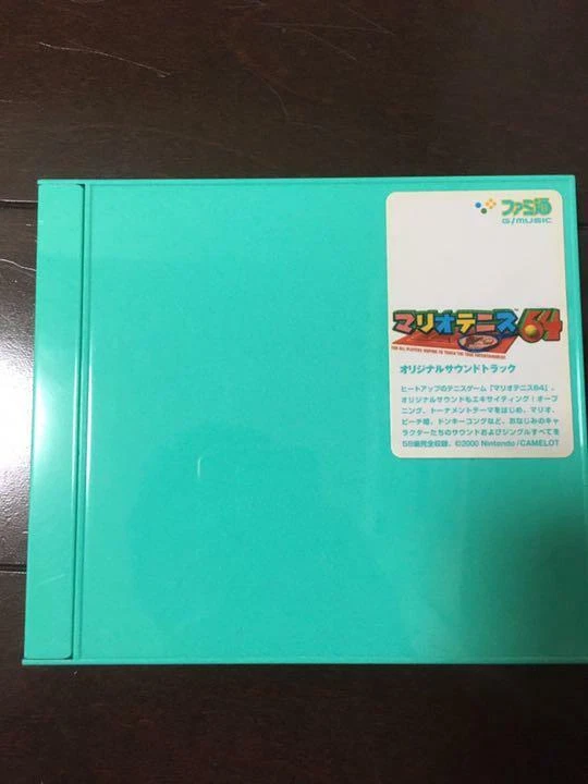 Nintendo Mario Tennis 64 Original Soundtrack used JPN