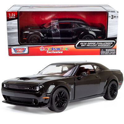 1/24 MOTORMAX 2018 Dodge Challenger SRT Hellcat Grey Stripe