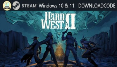 NEU PC Computer Spiel Hard West 2 für Windows 10 11 STEAM Download Code Game Key
