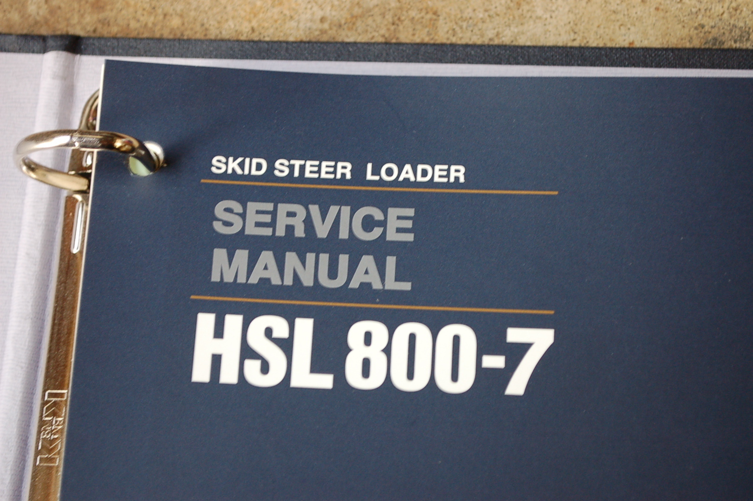 HYUNDAI HSL 800-7 Skid Steer Loader Service Manual book repair overhaul  shop | eBay