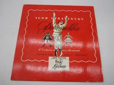 Stravinsky Ernest Ansermet Petrouchka (Petrushka) London Records LLP 130 VG/VG+
