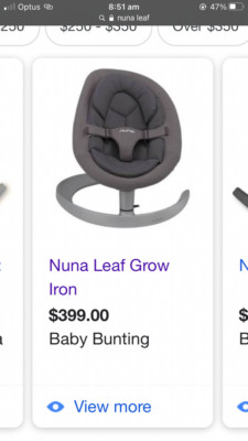 nuna leaf baby bunting