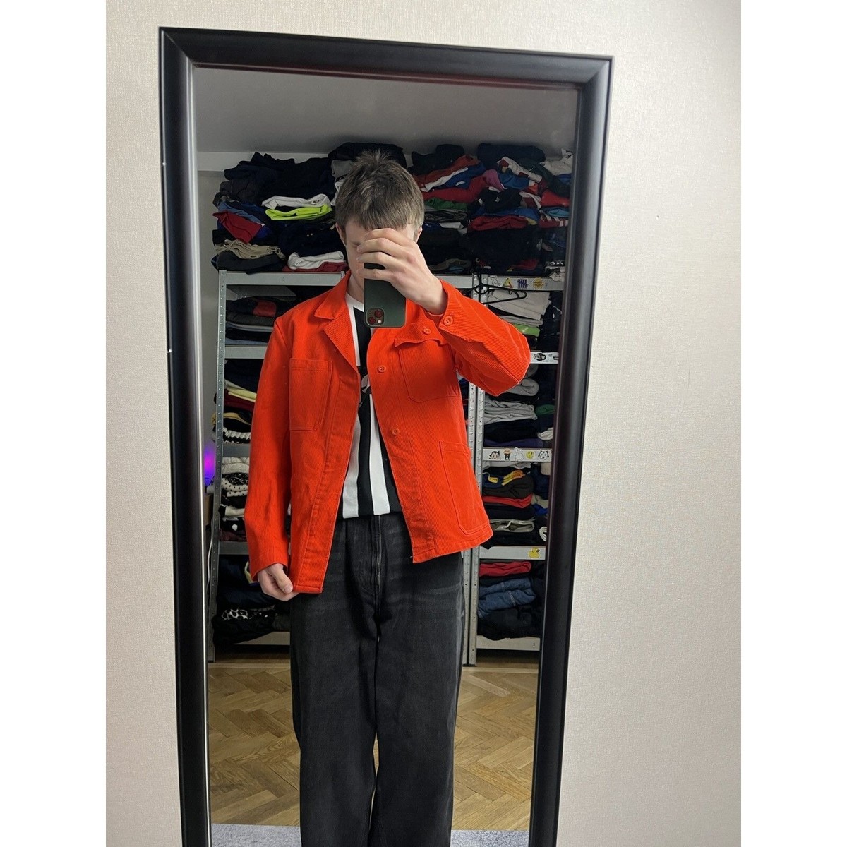 セ－ル！60s~ German Painter Work Jacket Original 1960s German Blue Workwear Chore Jacket