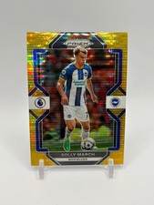 Solly March Gold Pulsar /10 2022-23 Panini Prizm Premier League Brighton