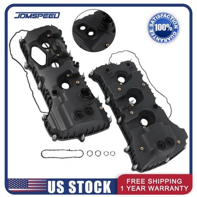 2x Valve Covers Set Fit 2013-16 Ford F-150 2015-2017 Ford Expedition 3.5L Turbo