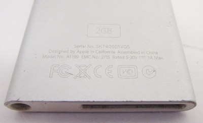 APPLE iPod Nano (2nd Gen) 2GB Model A1199 Silver MA477LL | eBay