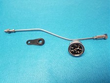 100 Psi Oil Pressure Gauge Fitting Kit For Harley Big Twin Evo
