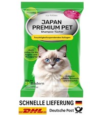 Katzenshampoo Handtuch mit Kollagen - Geruchs...