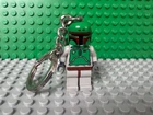 Lego Star Wars Boba Fett Minifigure Keychain
