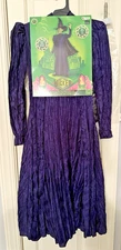 Wicked ELPHABA Deluxe Child Costume Dress Cape Hat Child Medium (7-8) NWT