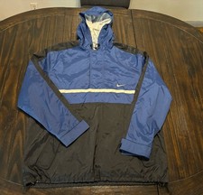 Vintage Y2K Nike Colorblock Windbreaker 1/4 Zip Pullover Jacket Men s Size Large