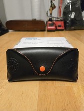 Ray-Ban Scuderia Ferrari Black Red Trim Sunglasses Case Only    