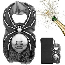 Spider Bottle Opener, Unique Beer Opener with Gift As the Picture, Silver