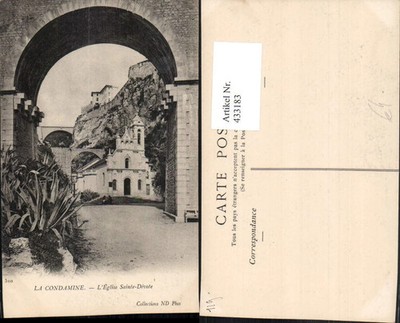 433183,Monaco La Condamine L'Eglise Sainte-Devote Kirche