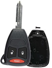 Just The Case Keyless Entry Remote Control Car Key Fob Shell Replacement Black
