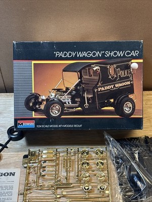 Vintage 1986 Monogram PADDY WAGON SHOW CAR Model MISB Sealed Bags