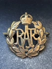 RAF Royal Air Force, Genuine British Cap Badge WW2