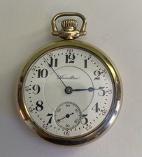 1907 Hamilton Grade 940 21 Jewel Pocket Watch