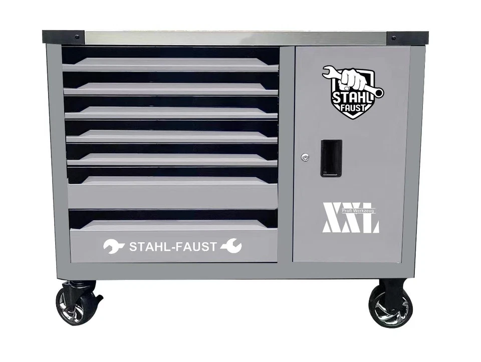 Profi Werkzeugwagen XXL Werkstattwagen mit Werkzeug  - Bild 2 von 4