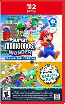Super Mario Bros. Wonder + Meetup in Bellabel Park - Nintendo Switch 2 (New)
