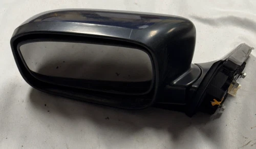 03-07 HONDA ACCORD FRONT LEFT VIEW MIRROR R/C 68521 BLUE USED OEM