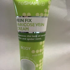 Reshape Vein Fix Cream Improves The Look Of Varicose & Spider Veins 8 Oz. New