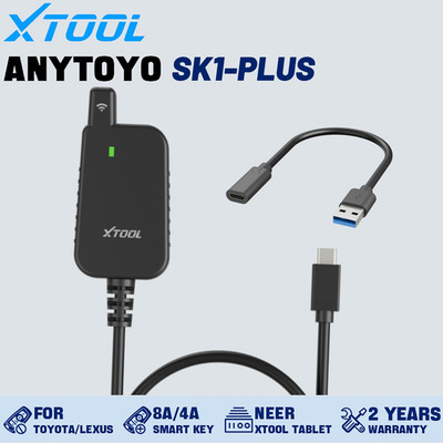 2026 XTOOL AnyToyo SK1 PLUS For Toyota Lexus 8A/4A Smart Key Programmer Key Lost
