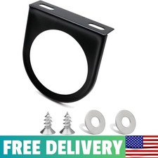 Universal Car Black Single Gauge Mount Bracket Pod 2-116 52mm Gauge Mounti...