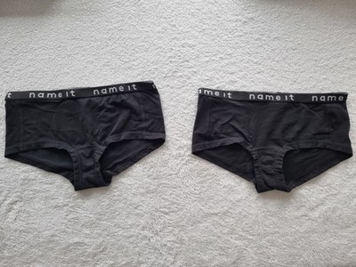 Name it Hipster Slips schwarz Gr. 158 / 164