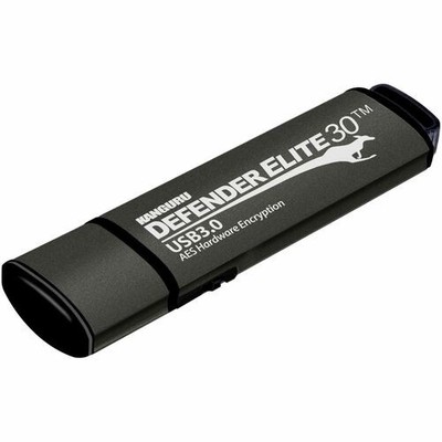 Kanguru Defender Elite30 Hardware Encrypted Flash Drive, 512G