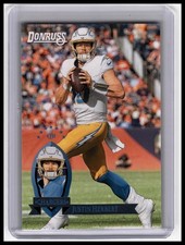2021 Clearly Donruss #91-11 Justin Herbert Clearly Retro 1991