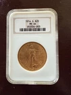 1914-S NGC Saint Gaudens Gold Double Eagle $20 MS64