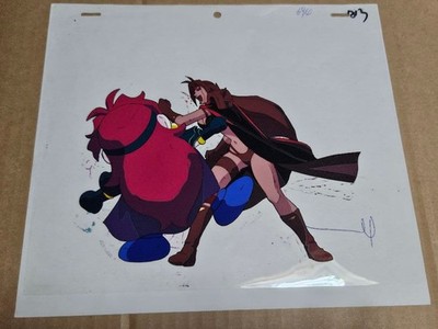 Slayers Anime Cel Drawing Rough Lina Inverse Naga No.ms302
