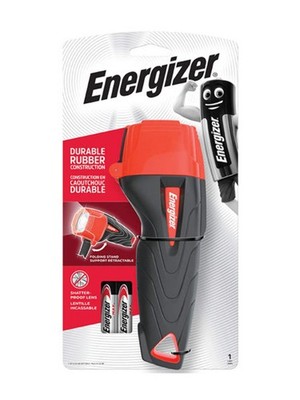 Energizer Impact Gummierte LED-Taschenlampe 2AA 125 Lumen Splitterschutzglas