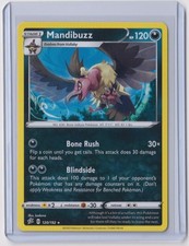 MANDIBUZZ 120/192 REBEL CLASH RARE POKEMON LP