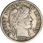 1914-S Barber Dime