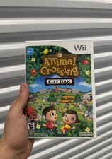 Animal Crossing: City Folk Nintendo Wii Not for Resale CIB With Reg Card