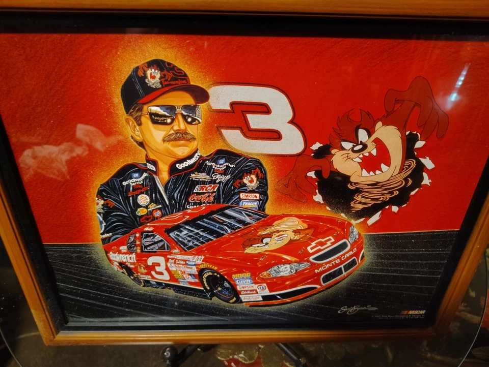 DALE WONHARDT #3 TAZMANIAN DEVIL HOT PROPERTY DE SAM BASS ENMARCADO Foto 2 de 2