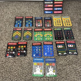 Intellivision Video Game Cartridges Lot Of 10 Games With Overlays Tested