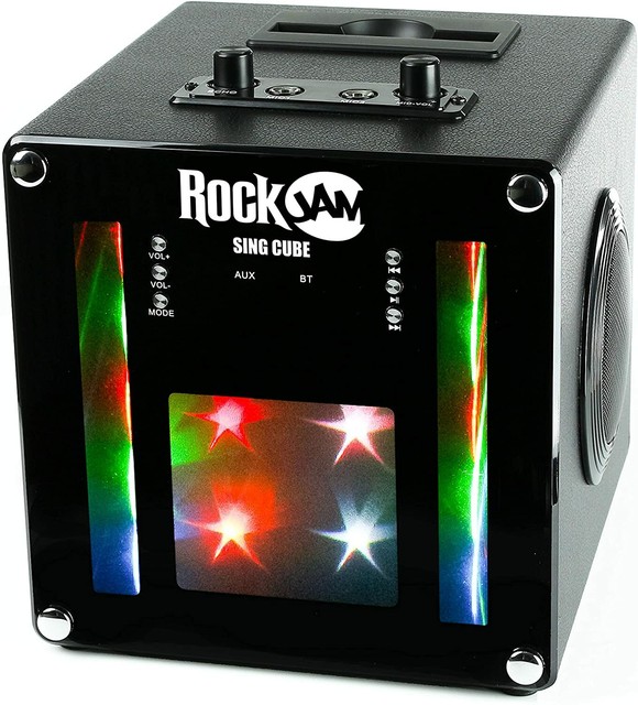 RockJam RJSC01BK Singcube Bluetooth Karaoke Machine for sale online eBay