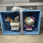 Blue Sky Clayworks Hello Kitty & Unicorn Salt & Pepper Shakers New in Package — photo 1