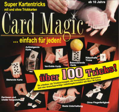 Super Kartentricks mit und ohne Trickkarten - einfach für jeden - (20395)