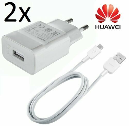 Original Huawei Ladegerät + Ladekabel Micro USB P10 lite P9 lite P8 P7 mini - Bild 3 von 6