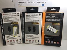 Monster High Speed Definition 1080p Video HDMI Cable HDMI Ethernet 4ft 6ft 8ft